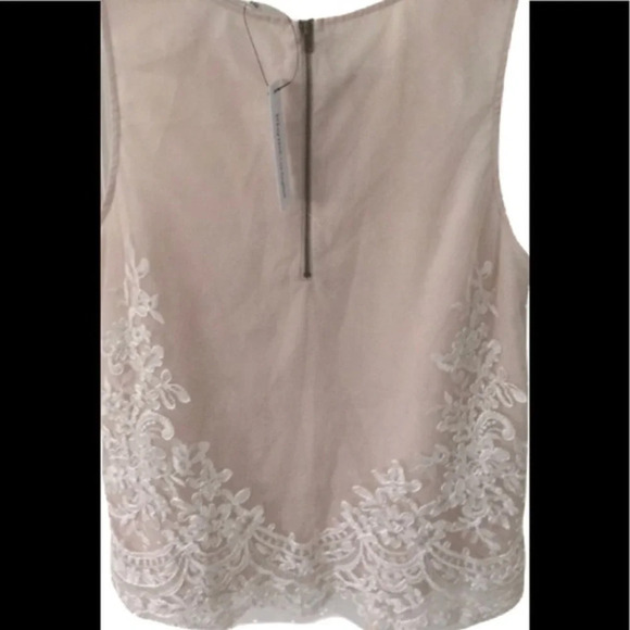 Rhyme Los Angeles Blush Lace Overlay Tank, NWT - Picture 6 of 6